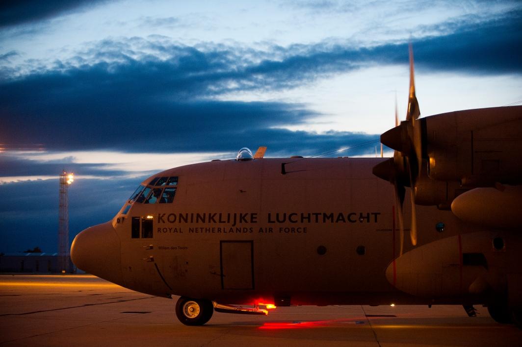 Hercules on the taxiway