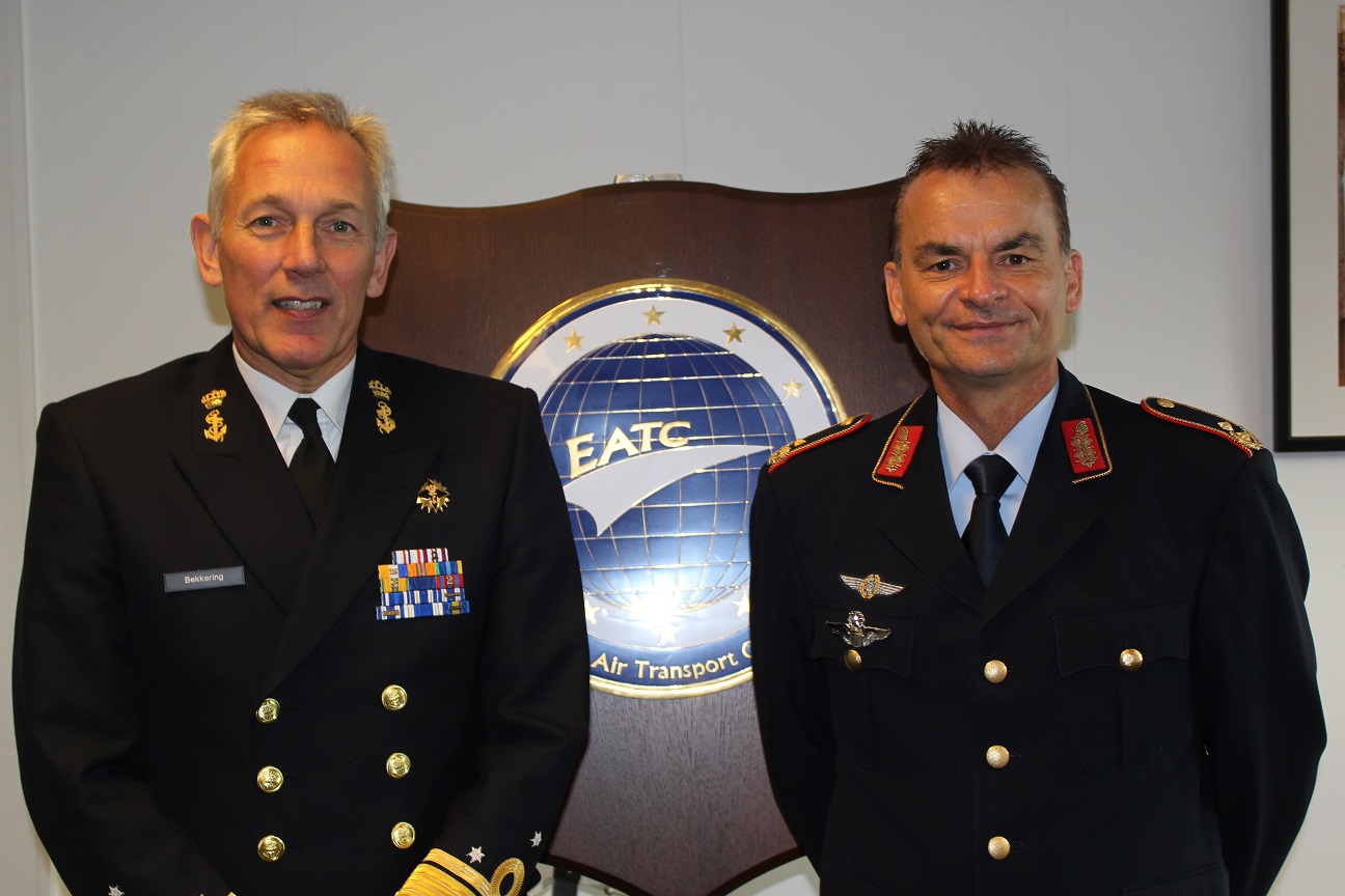 DUTCH MILITARY REPRESENTATIVE TO NATO AND EU VISITS EATC