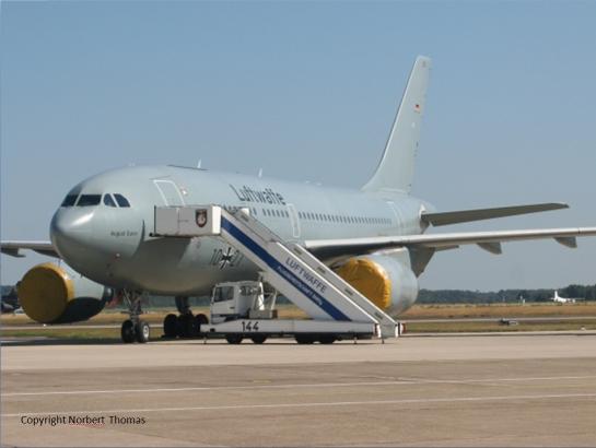 10+27 on the airport field of Cologne Wahn Airbus A 310 MRTT