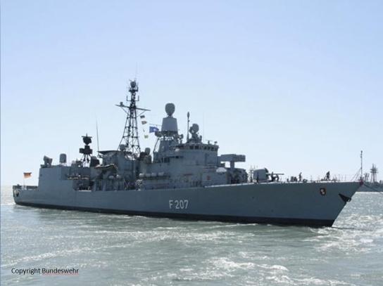 German frigate Bremen German frigate Bremen