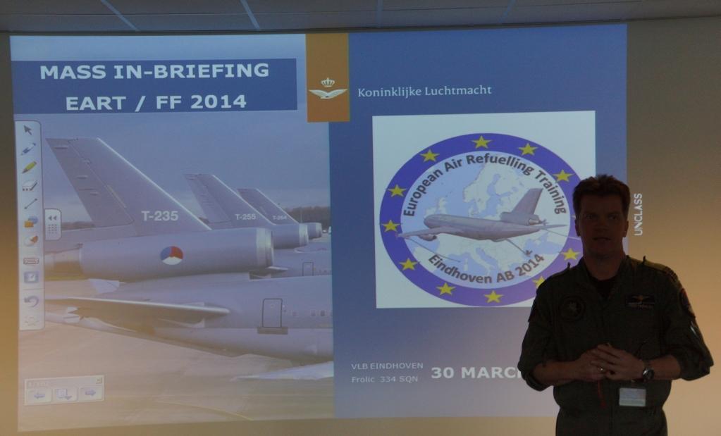 Major Frohlich briefing Major Frohlich briefing