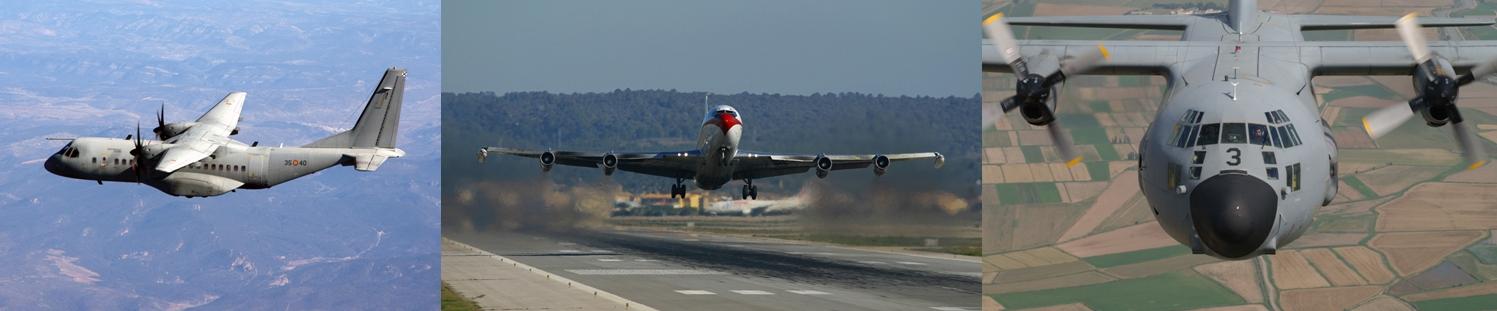 Spanish air transport aircrafts