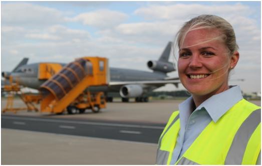Marte at the flightline of Eindhoven Air Base Marte at the flightline of Eindhoven Air Base